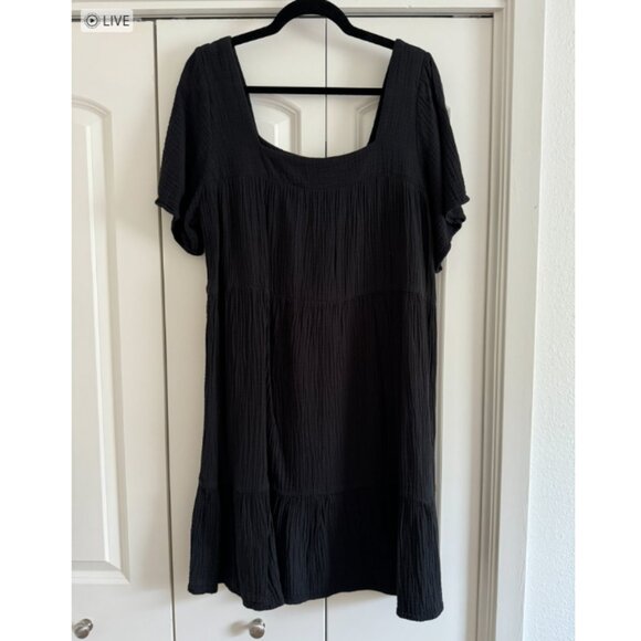 RAILS Valentina Dress- Black- Size L - Picture 4 of 6